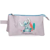 Joumma Disney Stitch From Hawaii triple pencil case