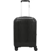 Valentino Wood Carry on - 4-Rollen-Kabinentrolley S 56 cm (nero)