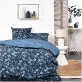 TODAY Bettwäscheset – 240 x 260 cm – Baumwolle mit Blumendruck