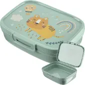 Kadax Curver Snap Box Futterbehälter 1,3 l Wildlife grün