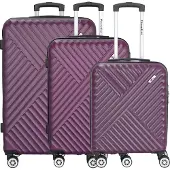 CHECK.IN Kingston - 4-Rollen-Trolley Set 3tlg. (lila)