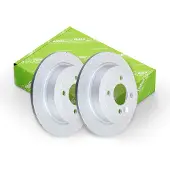 Valeo Bremsscheibe COATED 672851