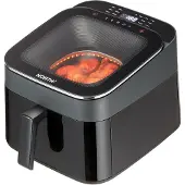 NORTH HOME Heißluftfritteuse 6.5 Liter mit 1.700 Watt und 13 Garfunktionen