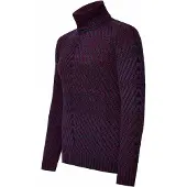 Rusty neal Robuster Strickpullover mit Rollkragen
