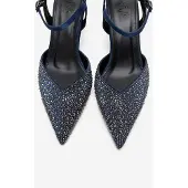 Forever & Always Vilka Verzierte Slingback Kitten-Heel-Pumps