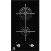 Electrolux EGC3322NVK - Schwarz - Integriert - Gaskochfeld - Glaskeramik - 2 Zone(n) - 2 Zone(n)