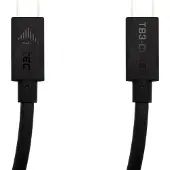 I-Tec Thunderbolt 3 – Class Cable, 40 Gbps, 100W Power Delivery, USB-C Compatible, 150cm