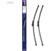 Denso Flat Scheibenwischer Set Wischerblätter Vorne für BMW 5 Limousine (E60) Rahmenlos