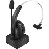 Logilink BT0059, Kabellos, Büro/Callcenter, 20 - 20000 Hz, 180 g, Kopfhörer, Schwarz