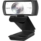 Logilink Webcam LL1 Conference UA0377, schwarz, USB-A, mit Mikrofon, Full-HD (1080p)