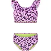 Chiemsee Bustier-Bikini , Jungen, Gr. 122/128, orchid, Kunstfaser, Bikini-Sets Bustier-Bikini