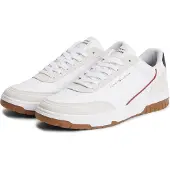 Tommy Hilfiger 8721386434020, Männlich, Erwachsener, Modische Sneakers, Weiß, Rot, Rwb, Schnürverschluss