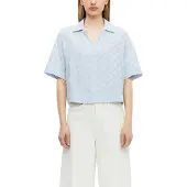 s.Oliver Druckbluse Sommerbluse mit Allover-Print