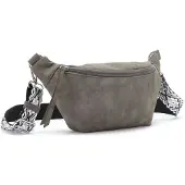 Vivance Bauchtasche "Umhängetasche, Hüfttasche, Crossbody Bag, Gürteltasche" Handtasche Damen zum Umhängen mit austauschbarem Schulterriemen VEGAN