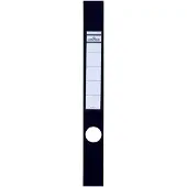 Durable Ordnerrückenschilder Ordofix, Rückenbreite 40 mm, selbstklebend, 10 Stück, schwarz