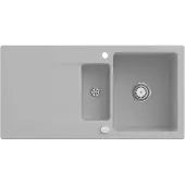 Villeroy & Boch Keramikspüle 333702SM, Siluet 60 R Einbauspüle - inkl.