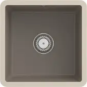 Villeroy & Boch Keramikspüle 332502TR, Subway 50 SU Unterbauspüle - inkl.