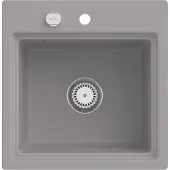 Villeroy & Boch Keramikspüle 335A2FKD, Subway Style 50 S Flat Flächenbündige Spüle - inkl.