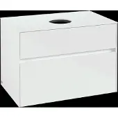 Villeroy & Boch V&B Waschtischunterschrank Collaro 80x54,8x50cm, WT mittig, Glossy White