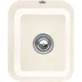 Villeroy & Boch Keramikspüle 670402KR, Cisterna 45 Unterbauspüle - inkl.