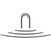 Villeroy & Boch U9095203S Push-to-Open Ventil ohne