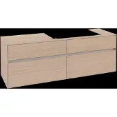 Villeroy & Boch V&B Waschtischunterschrank Collaro 160x54,8x50cm, WT rechts, nordic oak