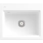 Villeroy & Boch Keramikspüle 336A01KG, Subway Style 60 S Einbauspüle - inkl.