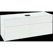 Villeroy & Boch Collaro Waschbeckenunterschrank, 4 Auszüge, Waschbecken mittig, 1400x548x500mm, C04500MS