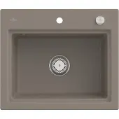 Villeroy & Boch Keramikspüle 336602TR, Subway Style 60 S Einbauspüle - inkl.