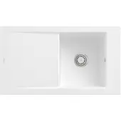 Villeroy & Boch Keramikspüle 330701RW, Timeline 50 Einbauspüle - inkl.
