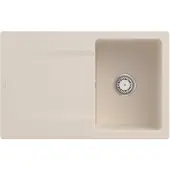Villeroy & Boch Keramikspüle 333401FU, Siluet 45 Einbauspüle - inkl.