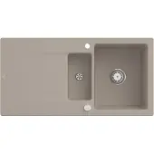 Villeroy & Boch Keramikspüle 333702AM, Siluet 60 R Einbauspüle - inkl.