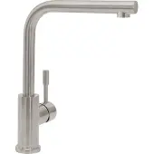 Villeroy & Boch V&B Spültisch-Einhebelmischer Modern Steel ND, 11,9 l/m., flex. Schlauch, massiv