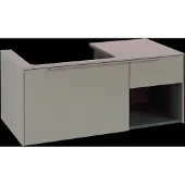 Villeroy & Boch V&B Waschtischunterschrank Beck. li Subway 3.0 100,1x42,25x51,6cm, o LE/Gr monochr, Tau