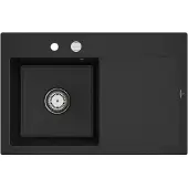 Villeroy & Boch Keramikspüle 334802J0, Subway Style 45 Einbauspüle - inkl.
