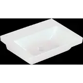 Villeroy & Boch V&B Waschtisch Subway 3.0 55x44cm, eck., o. HL/o ÜL, weiß C-plus