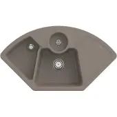 Villeroy & Boch V&B Eckspüle SOLO ECK 1075x600mm Handbet timber