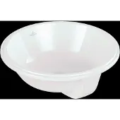 Villeroy & Boch Architectura Onderbouwwastafel Rond zonder kraangat 46x46x17,5 cm Alpin Wit CeramicPlus