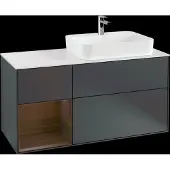 Villeroy & Boch F391GNHG Waschbeckenunterschrank Finion F39