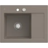 Villeroy & Boch Keramikspüle 331202TR, Subway 45 Compact Einbauspüle - inkl.