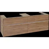 Villeroy & Boch V&B Waschtischunterschrank Collaro 160x54,8x50cm, f 2 WT, m LED, Kan Oa