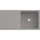Villeroy & Boch Keramikspüle 33361FKD, Siluet 60 flat Flächenbündige Spüle - inkl.