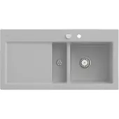 Villeroy & Boch Keramikspüle 671202SM, Subway 60 Einbauspüle - inkl.