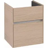 Villeroy & Boch V&B Waschtischunterschrank Collaro 46x54,6x37,4cm, WT mittig, nordic oak
