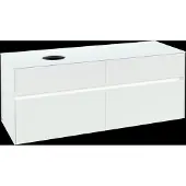 Villeroy & Boch V&B Waschtischunterschrank Collaro 140x54,8x50cm, WT l, LED 10W, wh. ma