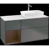 Villeroy & Boch F801GNGK Waschbeckenunterschrank Finion F80