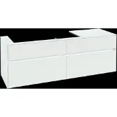 Villeroy & Boch Collaro Waschbeckenunterschrank 1600x548x500 mm, 4 Auszüge, für Waschbecken links
