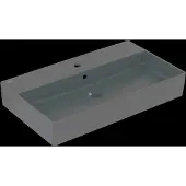 Villeroy & Boch V&B Waschtisch Memento 2.0 80x47cm, Hahnl., m ÜL, graphite C-plus