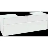 Villeroy & Boch Collaro Waschbeckenunterschrank, 4 Auszüge, Waschbecken mittig, 1600x548x500mm, C02500DH