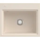 Villeroy & Boch Keramikspüle 336A1FFU, Subway Style 60 S Flat Flächenbündige Spüle - inkl.